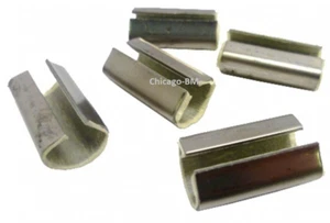100 Pcs BW Spring Clips Upholstery Supplies (C Clips) MADE IN U.S.A. - Picture 1 of 2