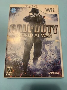 Call Of Duty World At War - Used - Wii -FREE S/H-(B70A) - Picture 1 of 1