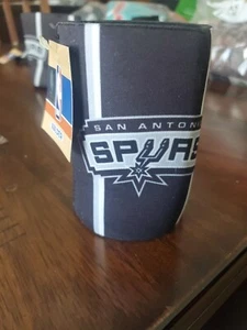 NBA San Antonio Spurs Neoprene Beer 12 oz KOOZIE Cozzie Kolder - Picture 1 of 3