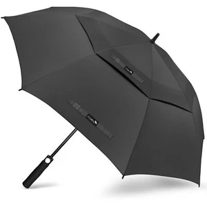Large Golf Umbrella 68 Inch - Double Canopy Vented Golf Umbrellas for Rain Wi - Picture 1 of 8