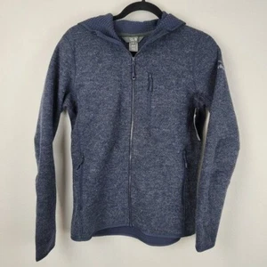 Mountain Hard Wear Hatcher full zip Hoody/Jacket Womens size Small Heather Navy - Picture 1 of 7