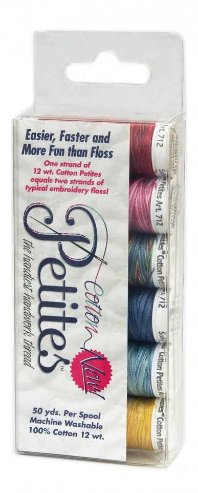 Sulky Petites Palettes 12 Wt Cotton Thread Embroidery Quilting BLENDABLES 712-07 - Image 1 of 1