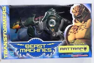 Hasbro Transformers Beast Wars Machines Deluxe Heroic Maximal Rattrap MISB - Foto 1 di 7