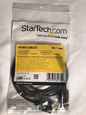 StarTech.com 6ft High Speed HDMI Digital Video Cable with Ethernet M/M - Image 1 of 3