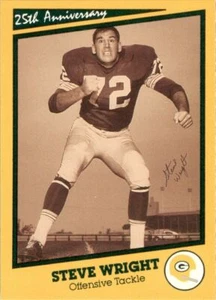 1990 Super Bowl I 25e anniversaire #42 Steve Wright RARE GB Packers / Alabama - Photo 1 sur 3