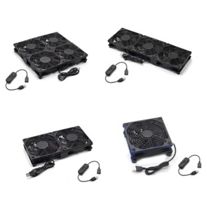 120mm USB Cooling Fan with for Home Office Electronic Device Ventilation - Afbeelding 1 van 16