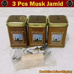 3x muschio jamid profumo solido halal bellissima fragranza araba مسك جامد Hemani - Foto 1 di 4