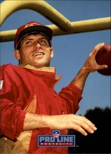 1991 Pro Line Portraits Football Card #8 Steve Young