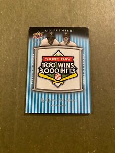 2008 UD Premier Stitchings CAREW & SEAVER "WINS & HITS" Mfg. Patch  #/75 -  READ