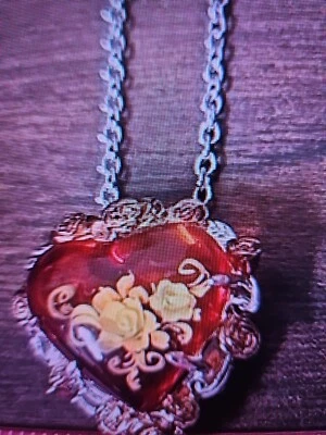  Collar colgante ámbar tallado Michael Valitutti velmeil 925 nuevo sin etiquetas  Foto 1 de 4