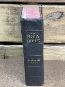 The Holy Bible New Catholic Edition Confraternity Douay Version 1957 HC Black - Picture 1 of 24