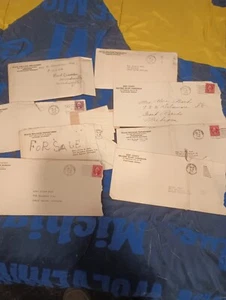 8 lettere benessere 1934-1937 effimera - Foto 1 di 8