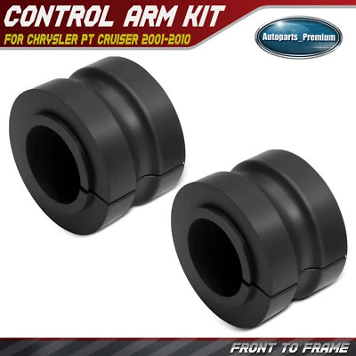 Kit de buje de barra estabilizadora delantera al cuadro de 2 piezas para Chrysler PT Cruiser 2001-2010 2,4 L Foto 1 de 4