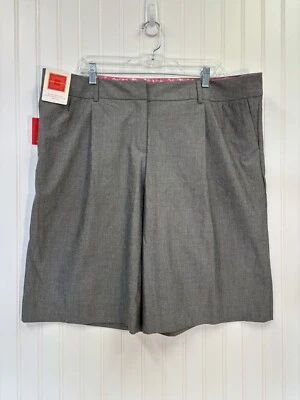 Bermudas Isaac Mizrahi For Target para mujer 18 grises nuevas con etiquetas Foto 1 de 4