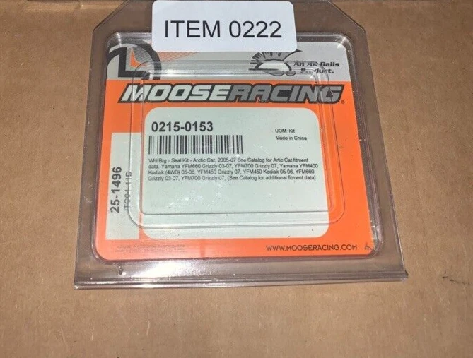 Cojinete de rueda de carreras Moose - delantero/trasero - para Yamaha/Arctic Cat 0215-0153 CANTIDAD 1 Foto 1 de 1