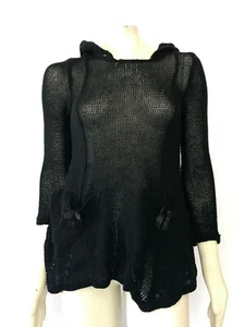 ELIZABETH DAHL BETTY BOP MUJER SUÉTER NEGRO ESTILO #H12M03 - Imagen 1 de 8