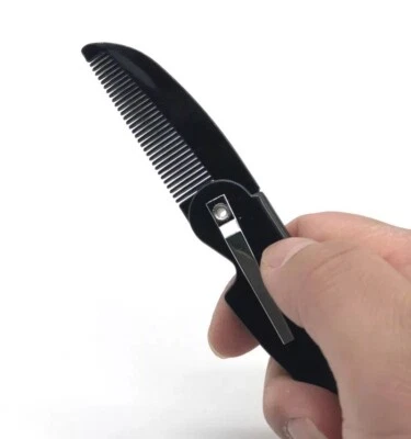 Foldable Pocket Beard Comb - Image 1 of 4