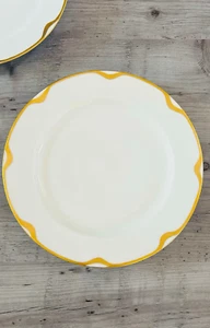 Platos de cena de aniversario de plata Limoges Haviland Francia 9 3/4 de repuesto - Imagen 1 de 5