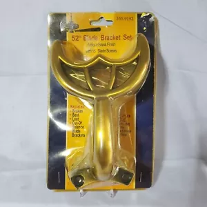 Ceiling Fans Blade Bracket Set Turn Of The Century Brand 52" - Picture 1 of 3