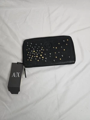 ARMANI EXCHANGE   Long Wallet   Black New with Tags - Image 1 of 4