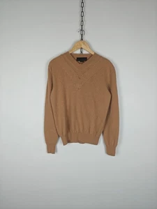 Stella Mc Cartney Sweater Wool Pullover Brown size XL - Picture 1 of 9