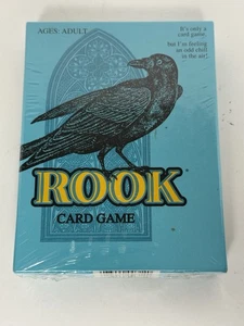 Rook Card Game Classic Parker Brothers Hasbro 2001 New Sealed Blue Box 00714 - Picture 1 of 3