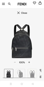 Fendi Chiodo Backpack - Picture 1 of 5