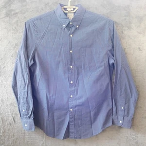 J Crew Shirt Men's M CLASSIC Secret Wash Organic Cotton Re-Imagined Blue - Picture 1 of 14