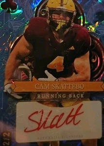 Autogramm Cam Skattebo 2024 Wild Card Draw Ace PRC AUTOGRAPH 2/2 Giants - Bild 1 von 6