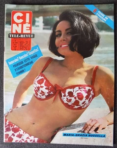 Ciné-revue n° 24/1965 The Beatles - Romy Schneider - Belmondo & Sophie Daumier - Picture 1 of 3