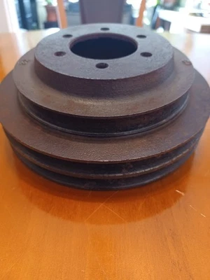 Polea manivela Buick 455 3 ranuras equipo de stock original Foto 1 de 4