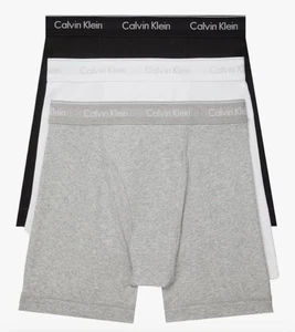 Calvin Klein Men’s Cotton Classics 3-Pack Boxer Brief Medium multicolor - Picture 1 of 11