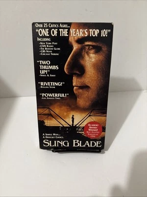 Sling Blade 1997 VHS Miramax, Billy Bob Thornton, Vintage - Image 1 of 2