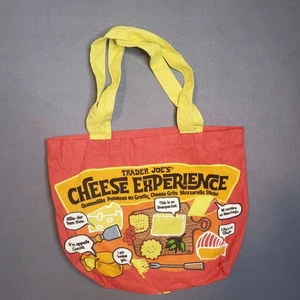 Trader Joe's Cheese Print Reusable Canvas Shopping Bag 2025 - Bild 1 von 11