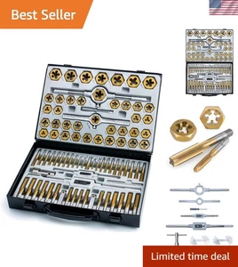 Titanium Tap and Die Set | SAE to 5/8", Metric to M16 - Picture 1 of 7