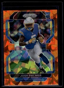 2021 Panini Prizm #359 Josh Palmer Orange Ice Prizm Rookie - Picture 1 of 2