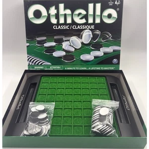 Othello Classic Brettspiel Spin Master Strategie 2 Spieler komplett - Bild 1 von 8