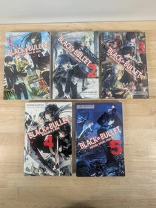 Black Bullet (Light Novel) Vol. 1-5 by Kanzaki/Ukai English Novel 2016 Paperback - Picture 1 of 14