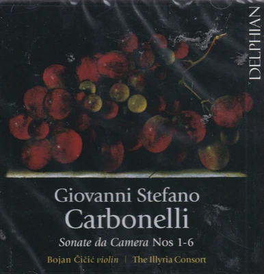 CARBONELLI sonate da camera 1-6  Bojan Cicic  Illyria Consort Foto 1 de 2