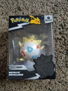 Pokemon Select Togepi Metallic Figure 3" Series 3 Pokémon Jazwares New - Picture 1 of 2