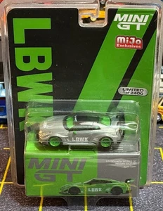 MINI GT 437 Nissan 35GT-RR LB-Silhouette WORKS GT Green LBWK Raw Chase Rare VHTF - Picture 1 of 4