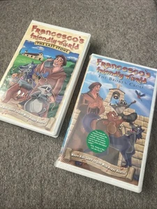 Francescos Friendly World VHS TWO PACK - The Last Stone & The Broken Cross - Picture 1 of 3
