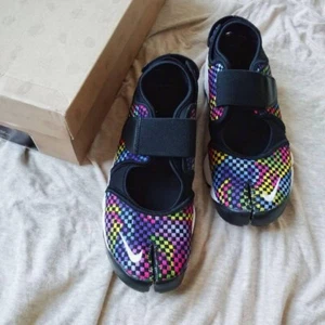 Nike Air Rift Woven Rainbow Multicolor US 9 Sneaker gebraucht mit Karton - Bild 1 von 8