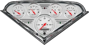 55 56 57 58 59 Chevy Truck Aluminum Gauge Panel Dash Insert (electric speedo) - Bild 1 von 1