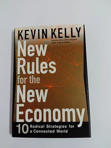 Libro NEW RULES FOR THE NEW ECONOMY Kevin Kelly Año 1998 Tapa Dura Ingles - Picture 1 of 1