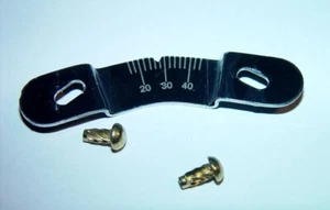 Norton Commando Mk III, 1975-77, PLACA INDICADORA DE TIEMPO Y TORNILLOS - Imagen 1 de 2