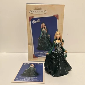 Hallmark Celebration Barbie 2004 Keepsake Ornament - Picture 1 of 9