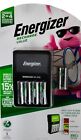 Energizer Rechargeable Batteries Easy-to-Read LED Screen, 4 AA, 2 AAA + Charger