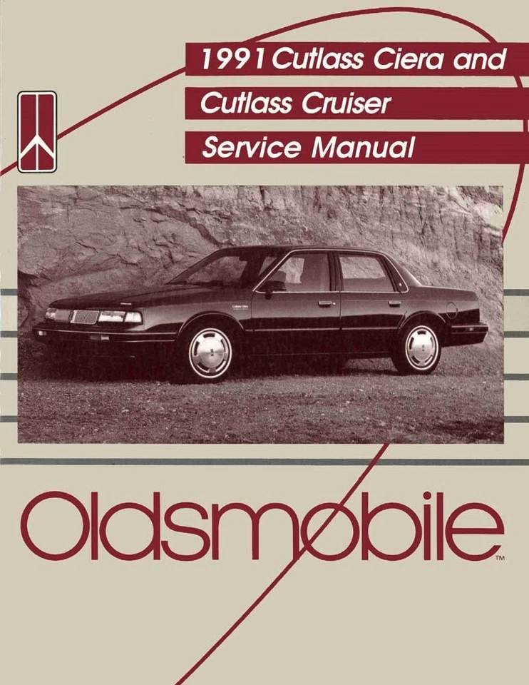 1991 Oldsmobile Cutlass Ciera, Cutlass Cruiser Shop Service Repair Manual - Image 1 of 1