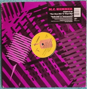 M.C. Hammer Pump It Up 1988 Maxi-Single - I Rose Mix, Dope Mix, Radio Edit - Picture 1 of 4